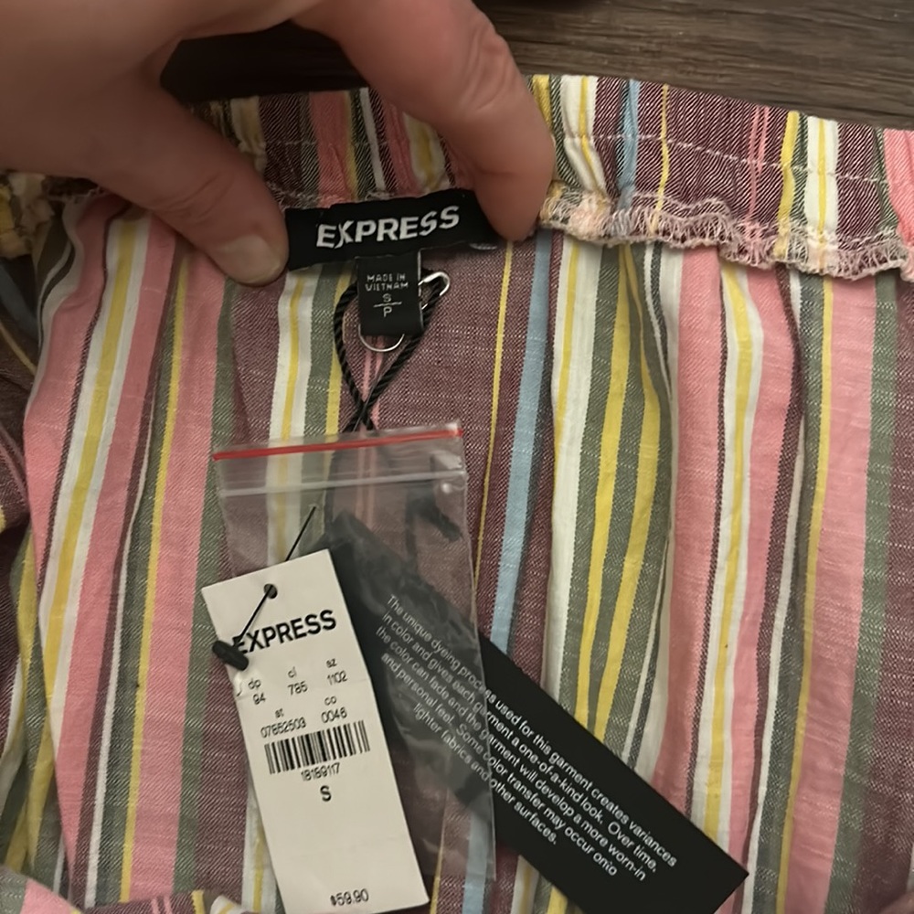 Express Ruffle Off the Shoulder Mini Dress - Picture 4 of 5